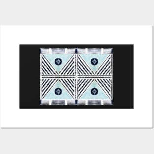 Fijian Tapa Cloth 7C by Hypersphere Posters and Art